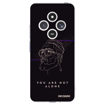 Picasee silikonový průhledný obal pro Xiaomi Redmi 14C - You are not alone