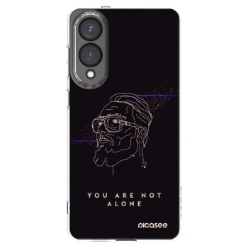 Picasee silikonový průhledný obal pro Samsung Galaxy S25 Edge 5G - You are not alone