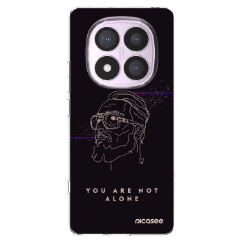 Picasee silikonový průhledný obal pro Xiaomi Redmi Note 14 Pro 4G - You are not alone