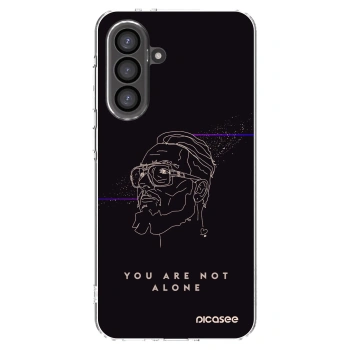 Picasee silikonový průhledný obal pro Samsung Galaxy A56 5G A566B - You are not alone