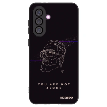 Picasee silikonový černý obal pro Samsung Galaxy A36 5G - You are not alone
