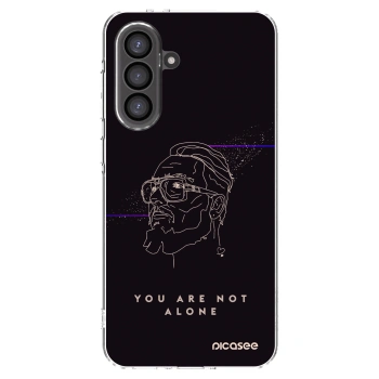 Picasee silikonový průhledný obal pro Samsung Galaxy A36 5G - You are not alone