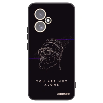 Picasee silikonový černý obal pro Honor 400 5G - You are not alone
