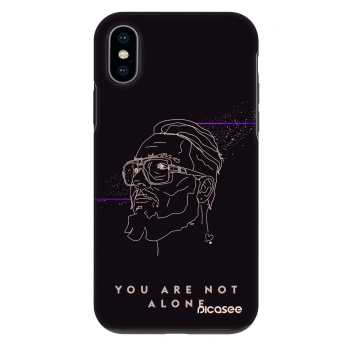 Obal pro Apple iPhone X/XS - You are not alone