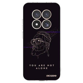 Picasee silikonový průhledný obal pro Xiaomi Redmi Note 15 Pro 4G - You are not alone