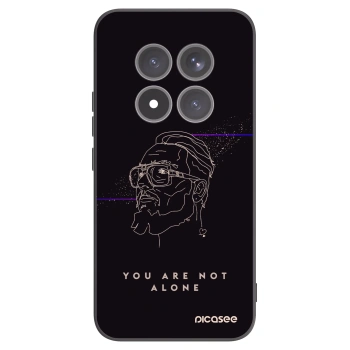 Picasee silikonový černý obal pro Xiaomi Redmi Note 15 Pro+ - You are not alone