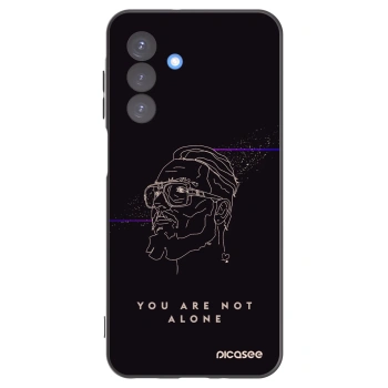Picasee silikonový černý obal pro Samsung Galaxy A17 5G - You are not alone