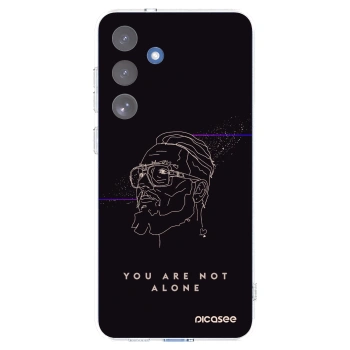 Picasee silikonový průhledný obal pro Samsung Galaxy S25 FE 5G - You are not alone