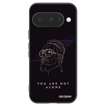 Picasee silikonový černý obal pro Google Pixel 10 - You are not alone
