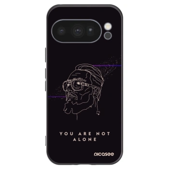 Picasee silikonový černý obal pro Google Pixel 10 Pro - You are not alone