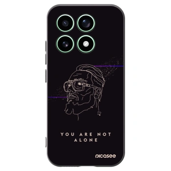 Picasee silikonový černý obal pro Xiaomi 17 - You are not alone