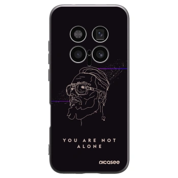 Picasee silikonový černý obal pro Honor Magic8 Pro 5G - You are not alone