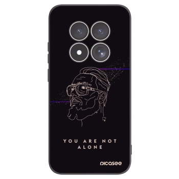 Picasee silikonový černý obal pro Xiaomi Redmi Note 15 Pro 5G - You are not alone