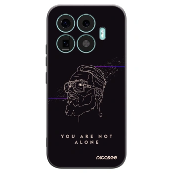 Picasee silikonový černý obal pro Xiaomi 17T - You are not alone