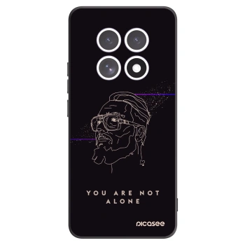 Picasee silikonový černý obal pro Xiaomi Redmi Note 15 5G - You are not alone