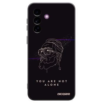 Picasee silikonový černý obal pro Samsung Galaxy A37 - You are not alone