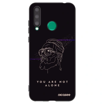 Picasee silikonový černý obal pro Honor 20 Lite - You are not alone
