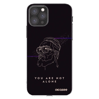 Picasee silikonový průhledný obal pro Apple iPhone 11 Pro - You are not alone