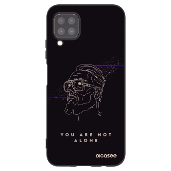 Picasee silikonový černý obal pro Huawei P40 Lite - You are not alone
