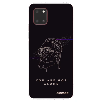 Picasee silikonový průhledný obal pro Samsung Galaxy Note 10 Lite N770F - You are not alone
