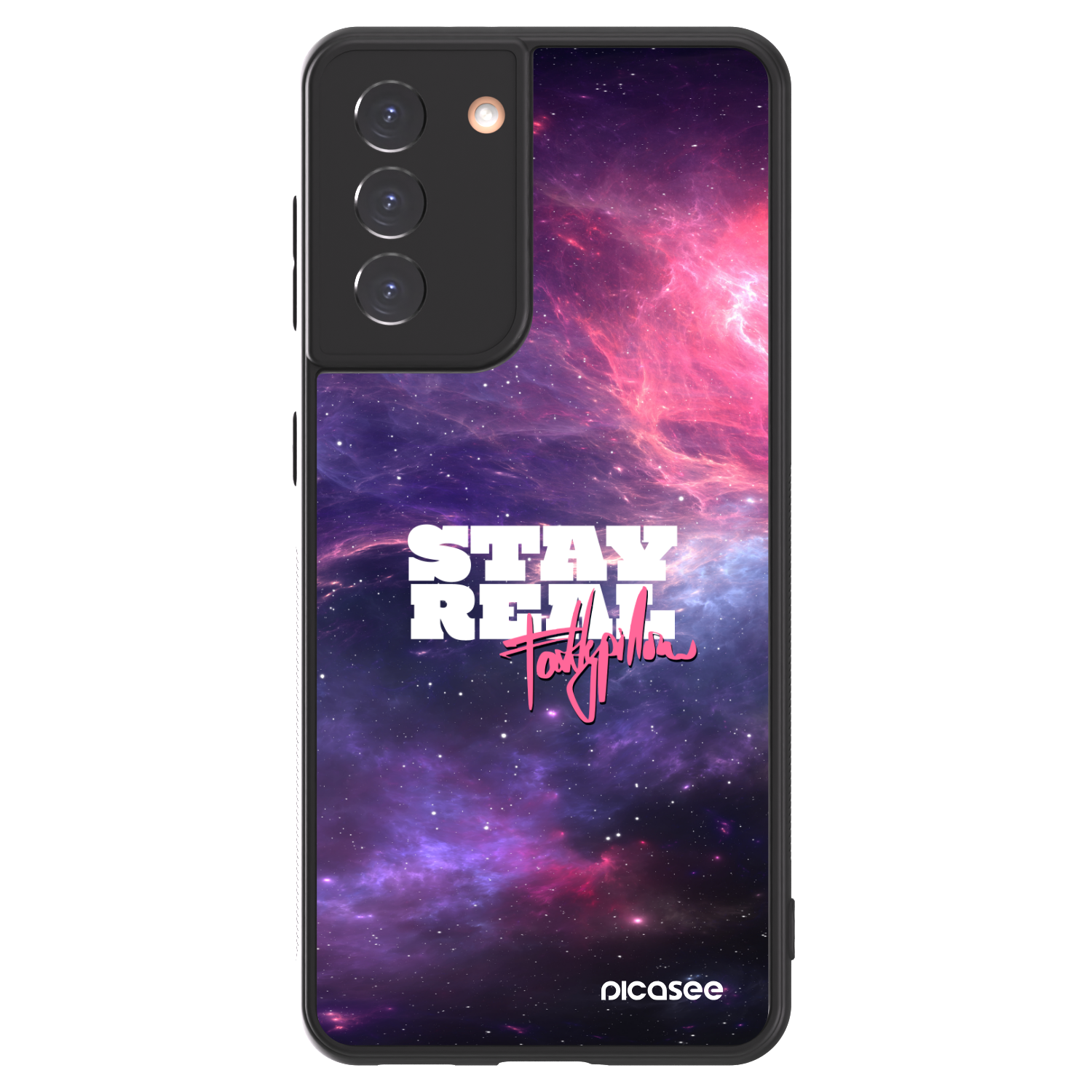 Picasee ULTIMATE CASE pro Samsung Galaxy S21 5G G991B - Stay Real