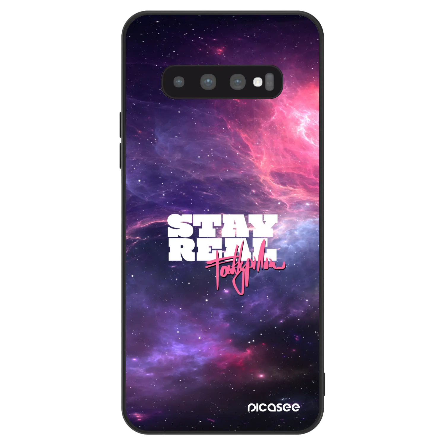 Picasee ULTIMATE CASE pro Samsung Galaxy S10 G973 - Stay Real