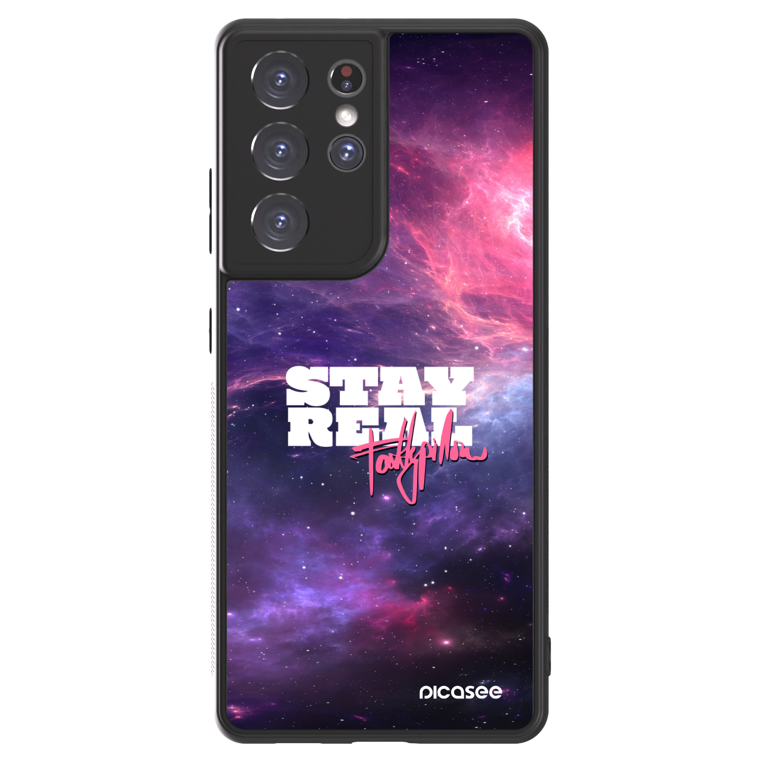 Picasee ULTIMATE CASE pro Samsung Galaxy S21 Ultra 5G G998B - Stay Real