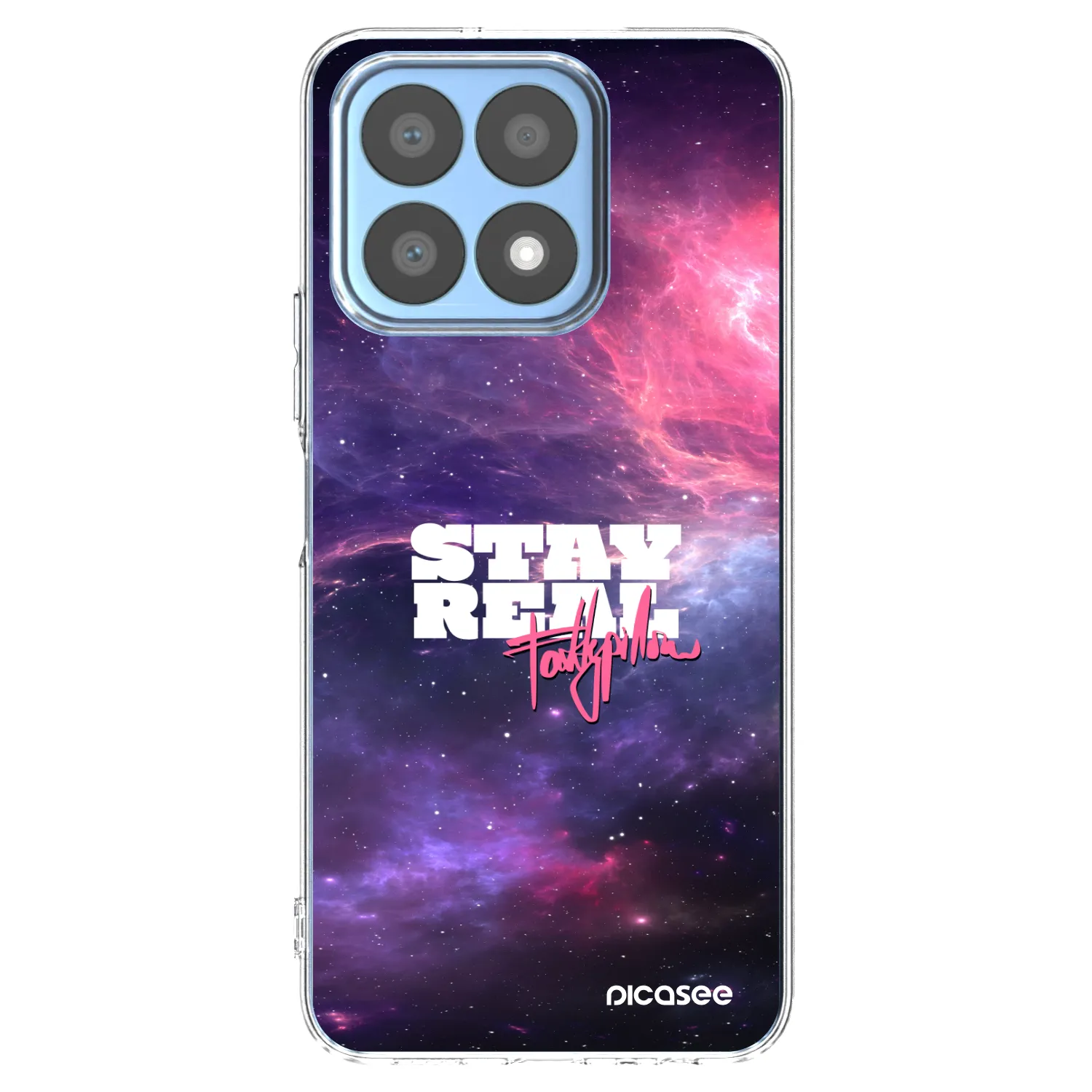 Picasee silikonový průhledný obal pro Honor X8a - Stay Real