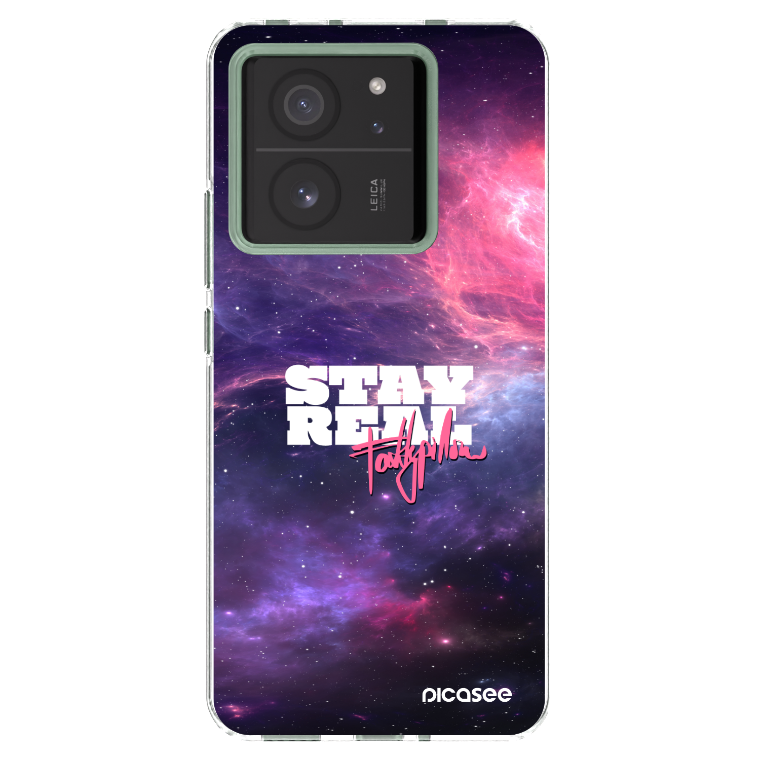 Picasee silikonový průhledný obal pro Xiaomi 13T - Stay Real