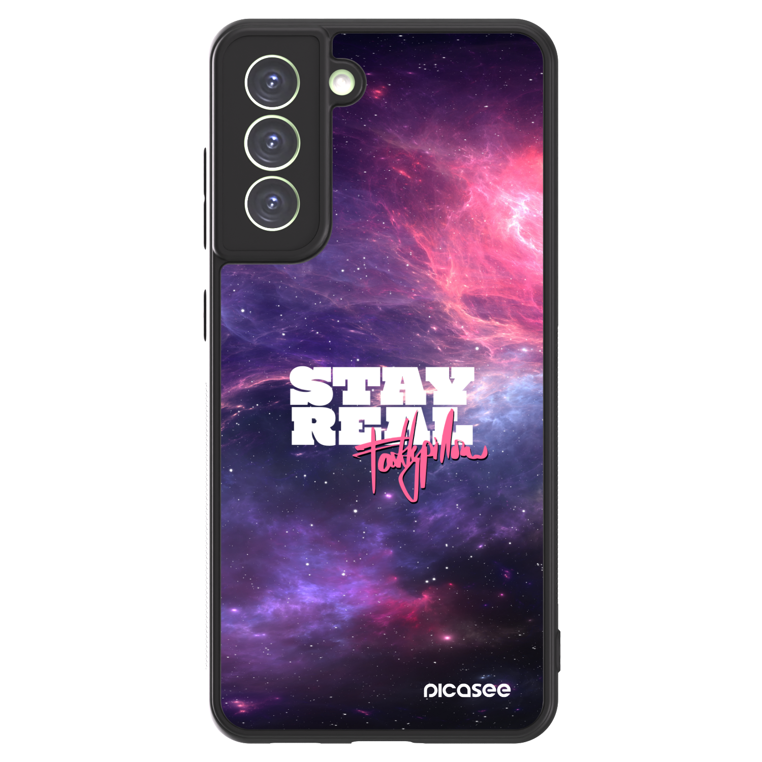 Picasee ULTIMATE CASE PowerShare pro Samsung Galaxy S21 FE 5G - Stay Real