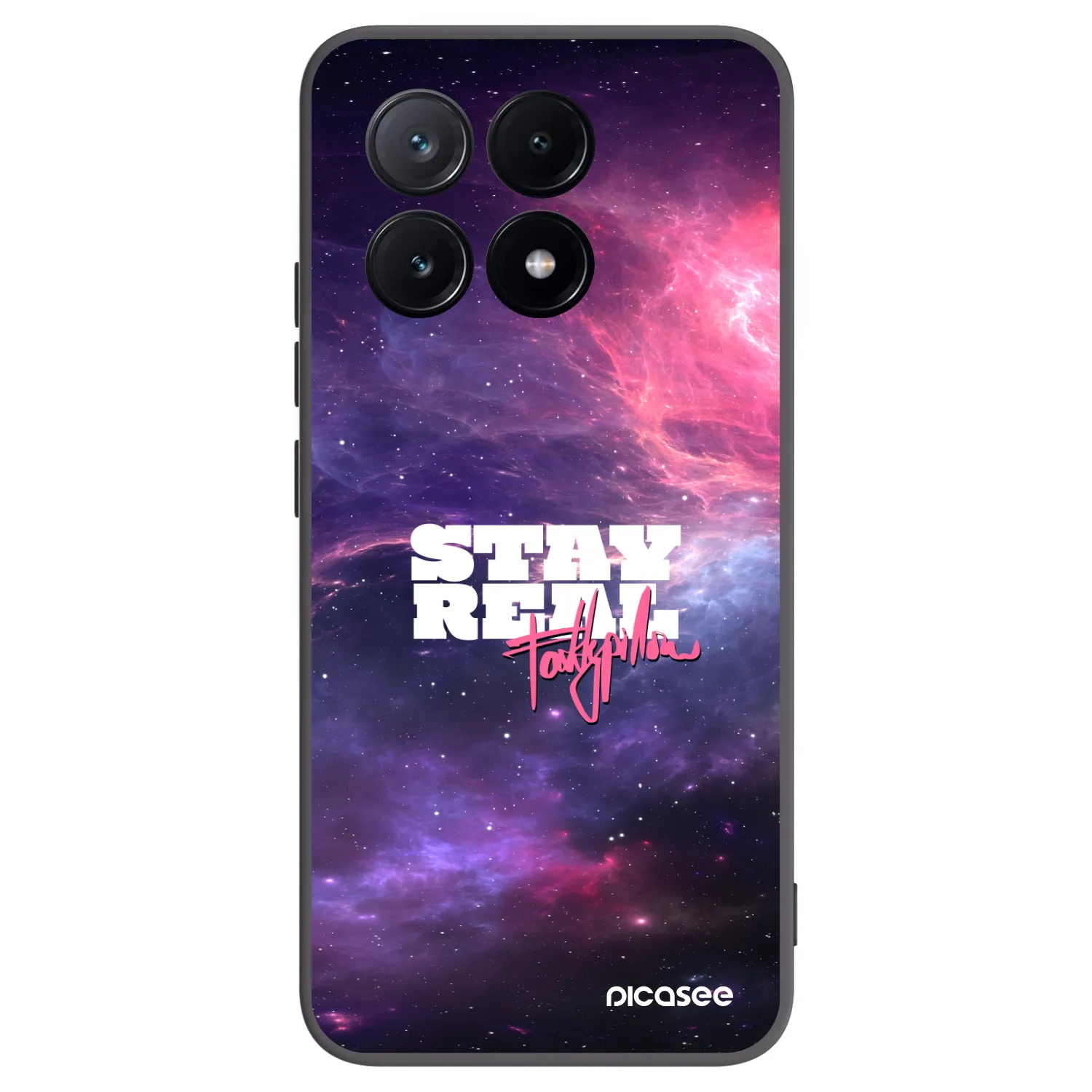 Picasee silikonový černý obal pro Xiaomi Poco X6 Pro - Stay Real