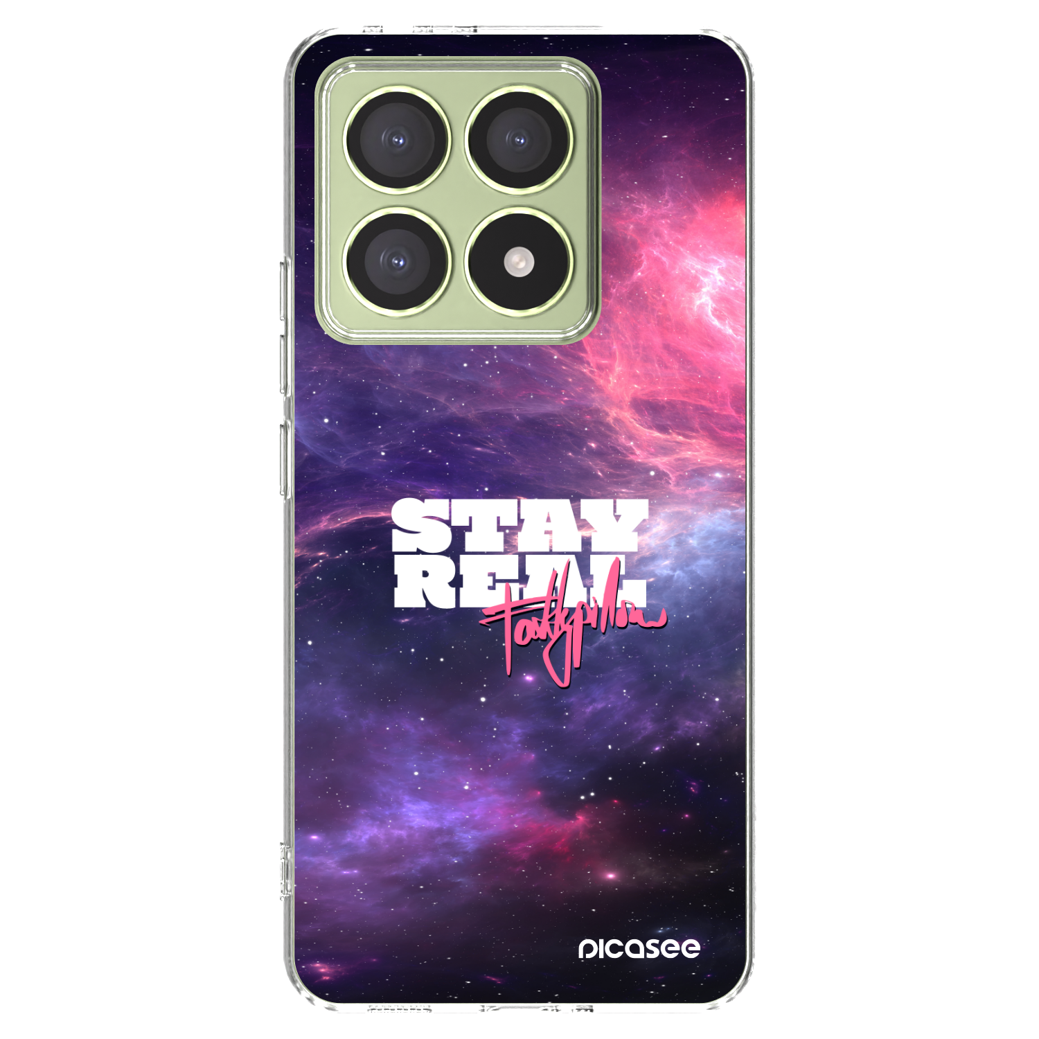 Picasee silikonový průhledný obal pro Xiaomi 14T - Stay Real