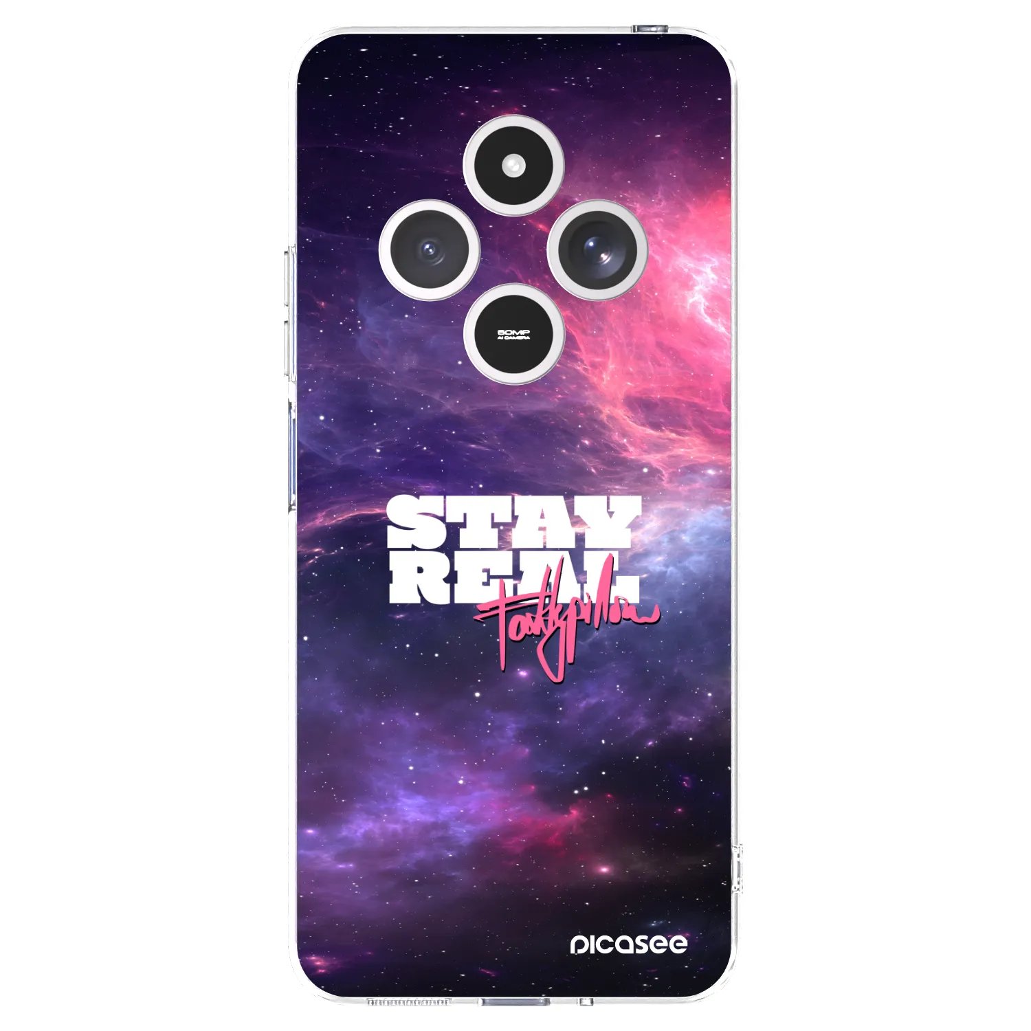Picasee silikonový průhledný obal pro Xiaomi Redmi 14C - Stay Real