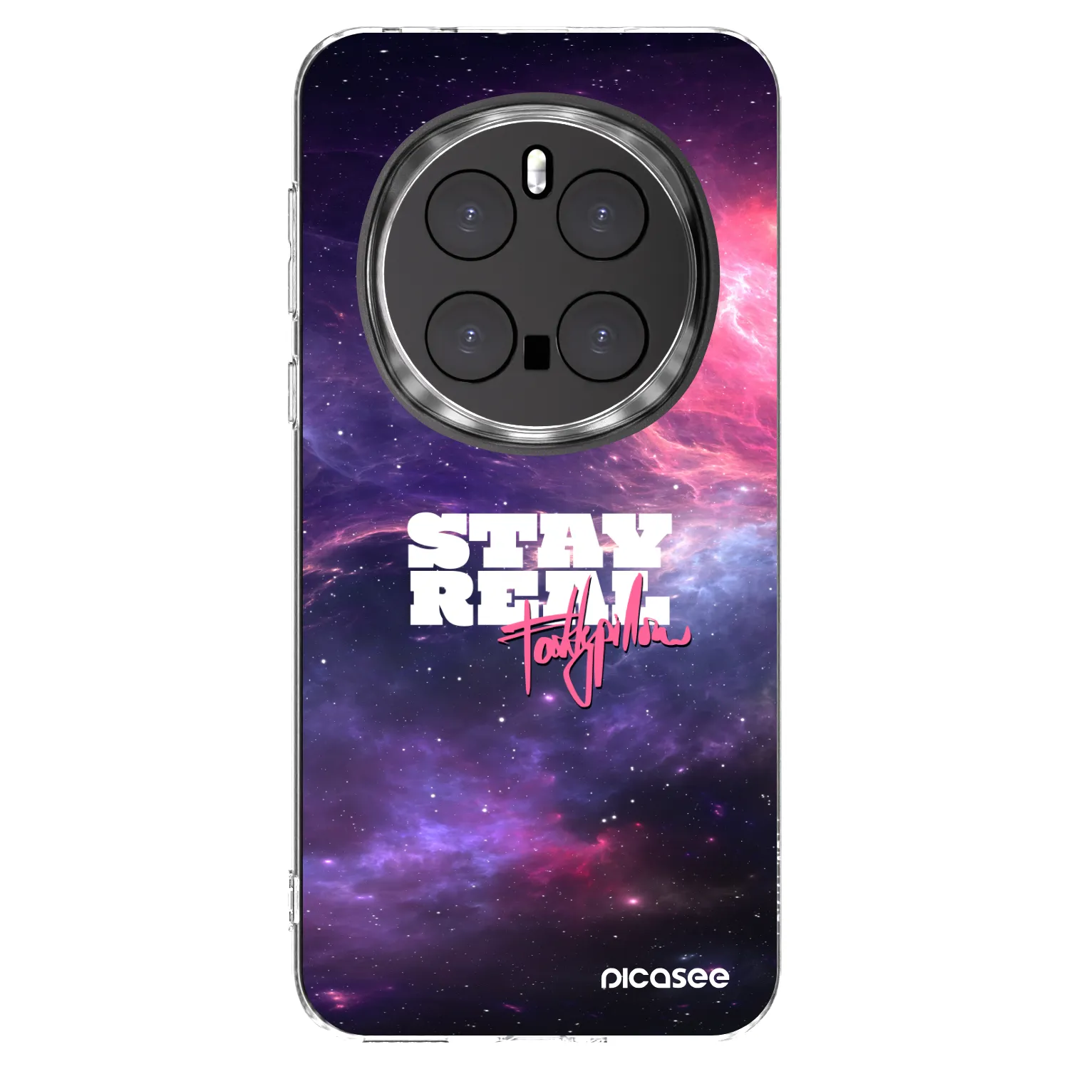 Picasee silikonový průhledný obal pro Honor Magic7 Pro 5G - Stay Real