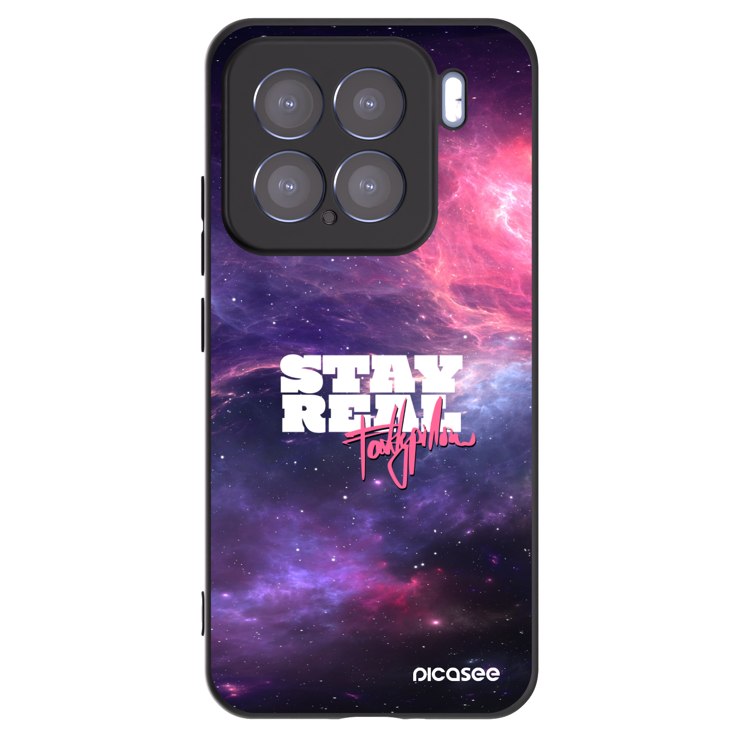 Picasee silikonový černý obal pro Xiaomi 15 - Stay Real