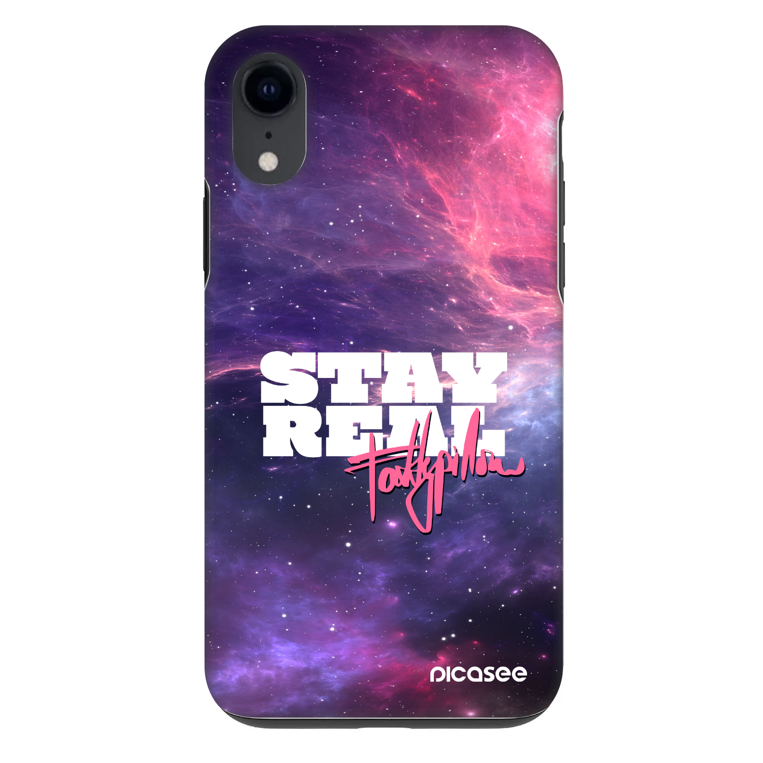 Picasee Fashion Case pro Apple iPhone XR - Stay Real