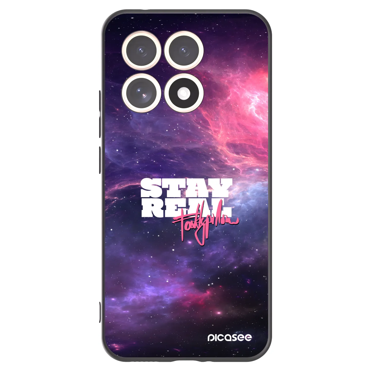 Picasee silikonový černý obal pro Xiaomi 15T - Stay Real