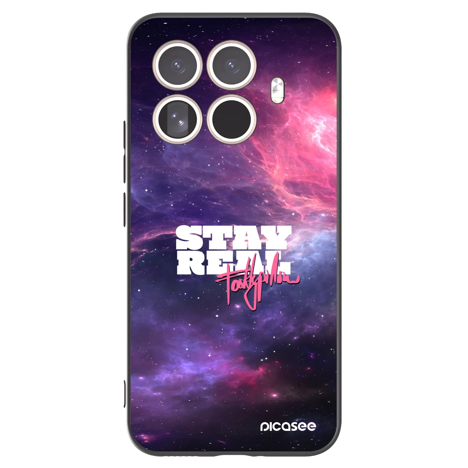 Picasee silikonový černý obal pro Xiaomi 15T Pro - Stay Real