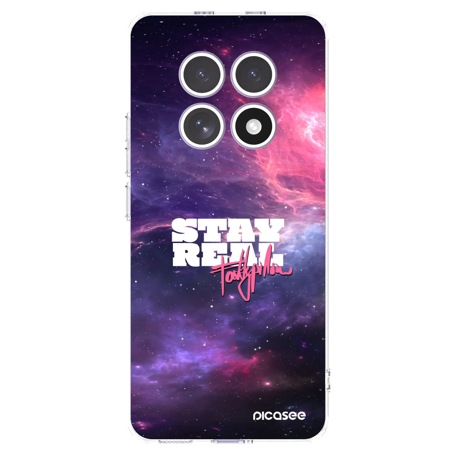 Picasee silikonový průhledný obal pro Xiaomi Redmi Note 15 - Stay Real