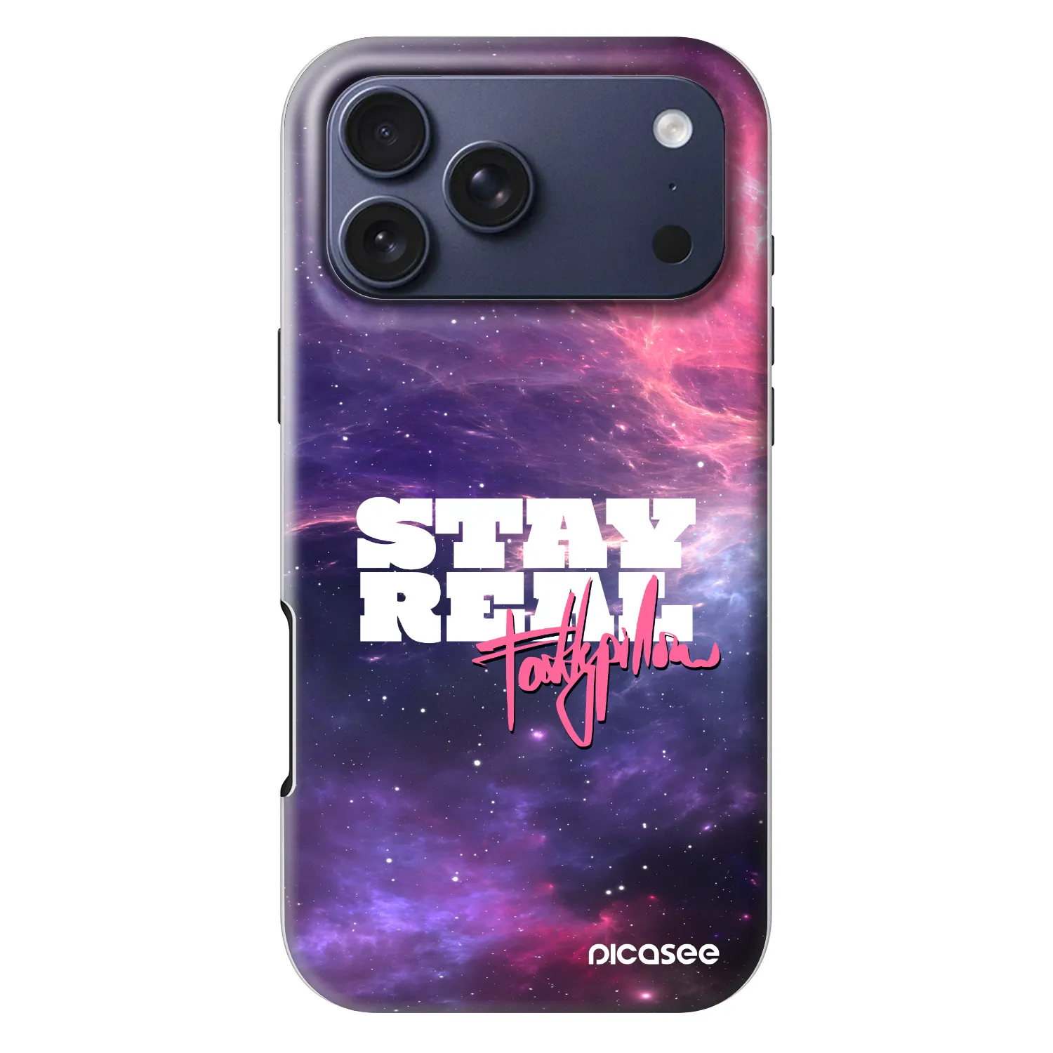 Picasee Fashion Case MagSafe Apple iPhone 18 Pro Max - Stay Real
