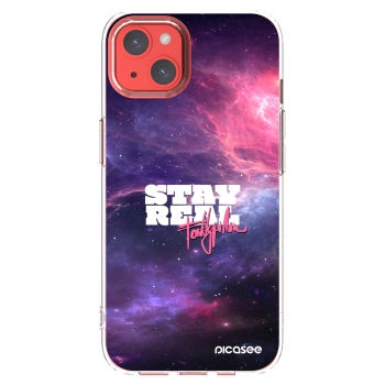 Picasee silikonový průhledný obal pro Apple iPhone 13 - Stay Real