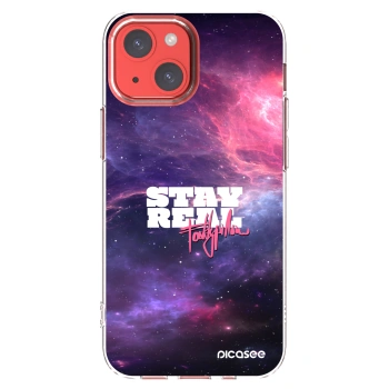 Picasee silikonový průhledný obal pro Apple iPhone 13 mini - Stay Real