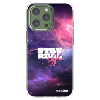 Picasee silikonový průhledný obal pro Apple iPhone 13 Pro - Stay Real