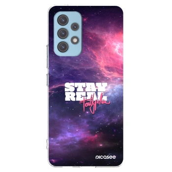 Picasee silikonový průhledný obal pro Samsung Galaxy A53 5G A536 - Stay Real