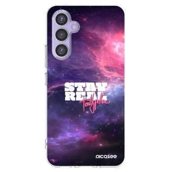 Picasee silikonový průhledný obal pro Samsung Galaxy A54 5G A546B - Stay Real