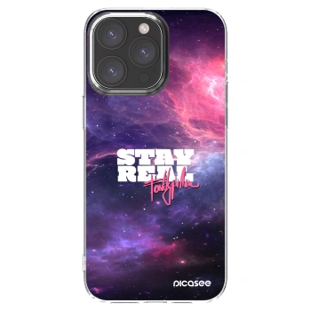 Picasee silikonový průhledný obal pro Apple iPhone 15 Pro Max - Stay Real