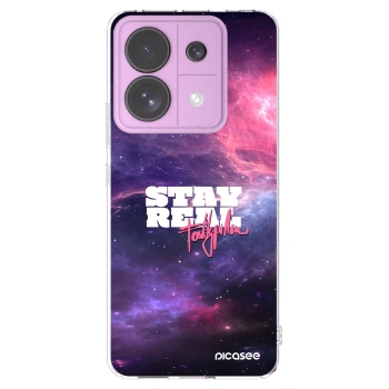 Picasee silikonový průhledný obal pro Xiaomi Redmi Note 13 Pro 5G - Stay Real