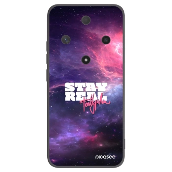 Picasee silikonový černý obal pro Honor Magic6 Lite 5G - Stay Real