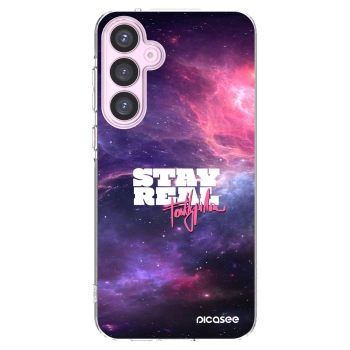 Picasee silikonový průhledný obal pro Samsung Galaxy A55 5G A556B - Stay Real