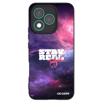 Picasee silikonový černý obal pro Honor 400 Lite 5G - Stay Real